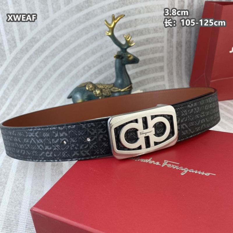 Ferragamo belt 38mmX105-125cm 8L21
